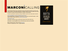 Tablet Screenshot of marconicalling.com